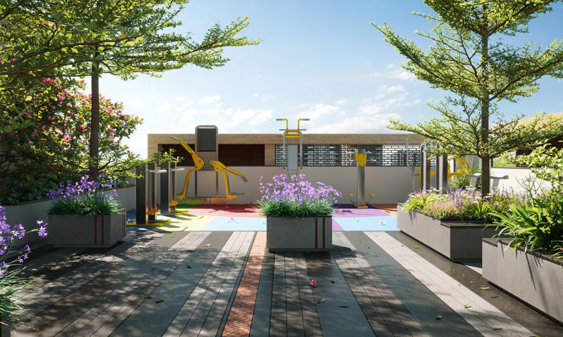 Yoga deck- The Nest