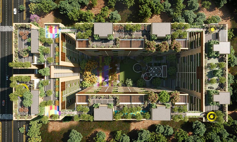 Project Top View- The Nest
